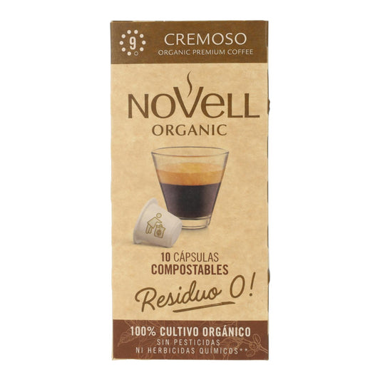 Capsule compostabili di caffè cremoso per Nespresso 10 pezzi