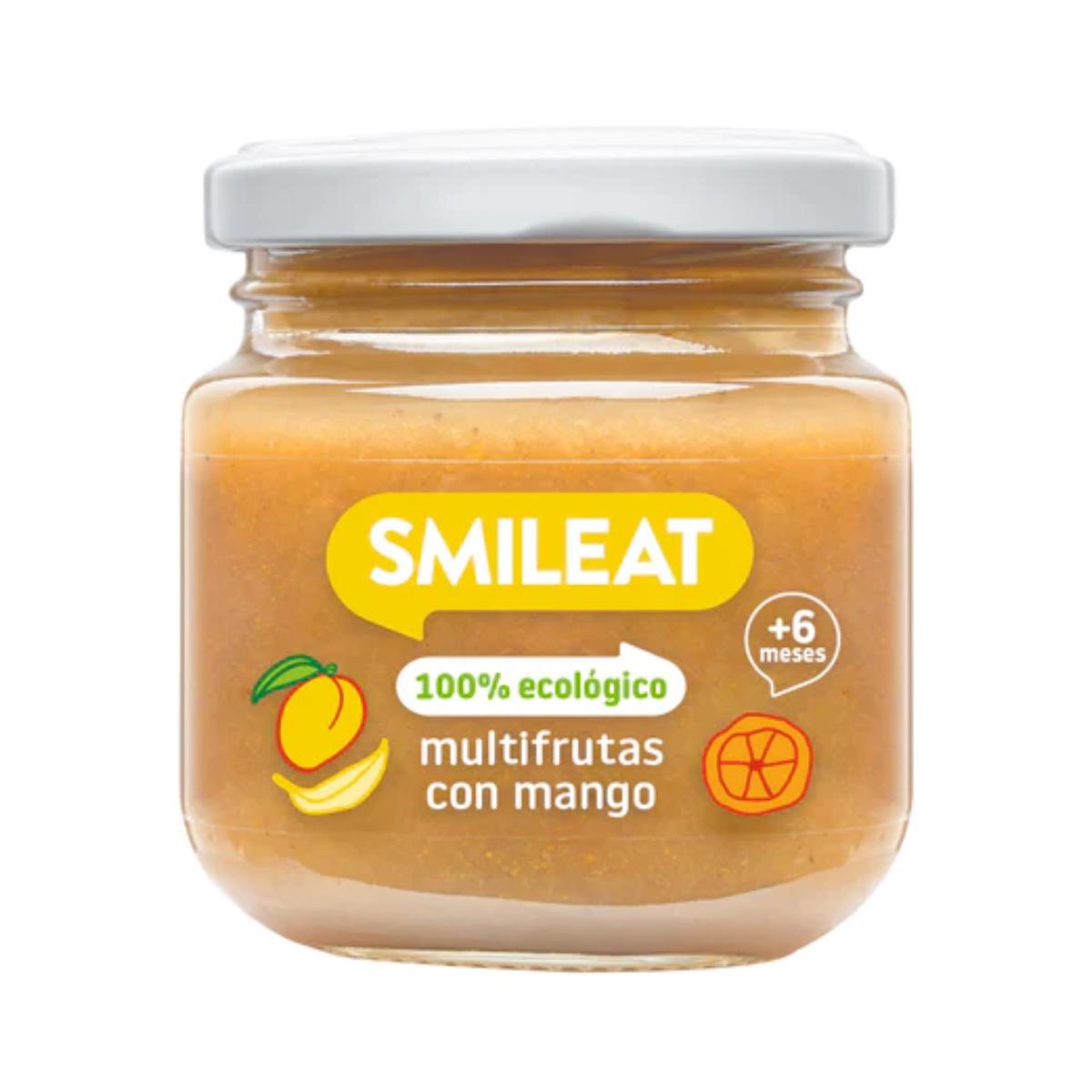 Pakket fruitpotjes +6 maanden Smileat 5 stuks van 130 g