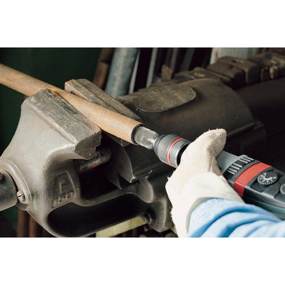 Wolfcraft 2104000 - 1 spazzola cilindrica metallica, gambo 6 mm Ø 28 x 60 x 95 mm