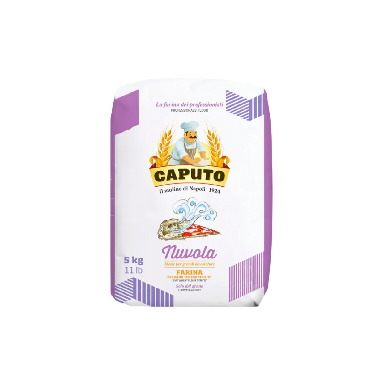 Farine Nuvola type 0, CAPUTO, 5 Kg