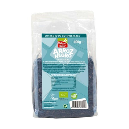Riz complet noir Venus - Nouveau format 100 % compostable La Finestra Sul Cielo 400 g