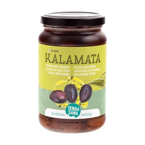 Olives Kalamata aux herbes Terrasana 345 g