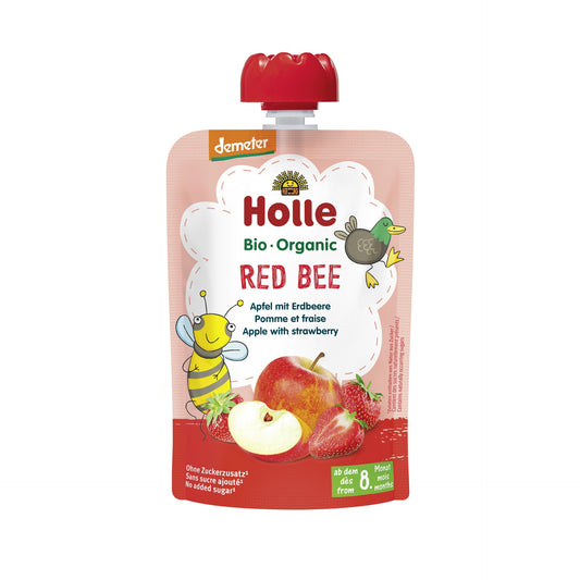 RED BEE – Apfel und Erdbeere (ab dem 8. Monat) Bio/Dem Holle 100 g