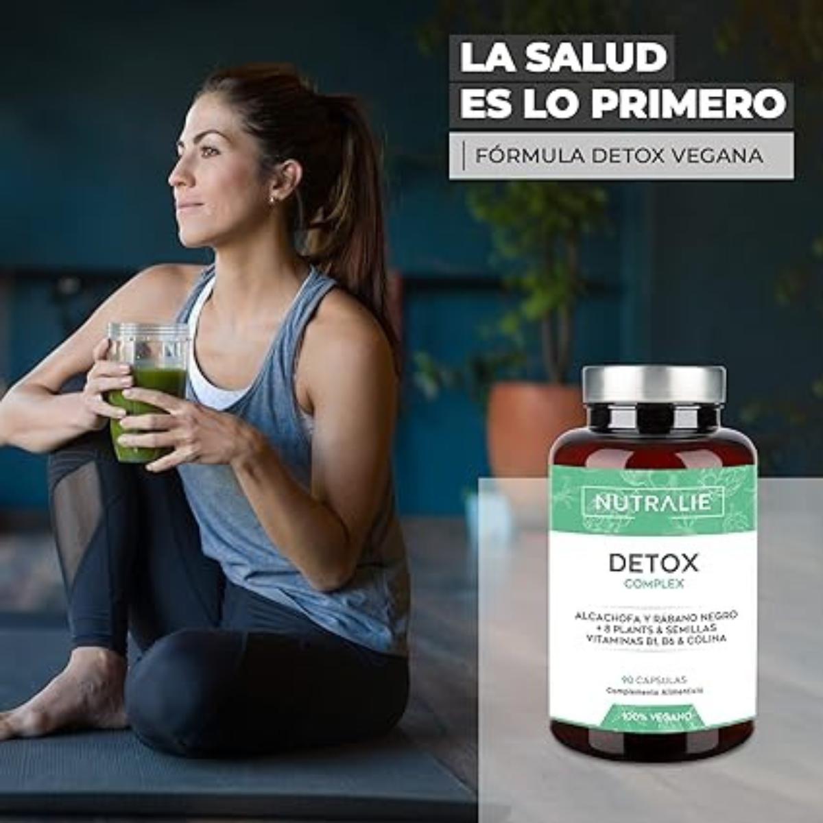 Nutralie Detox Complex med vitamin B1 + B6 och kolin 90 kapslar