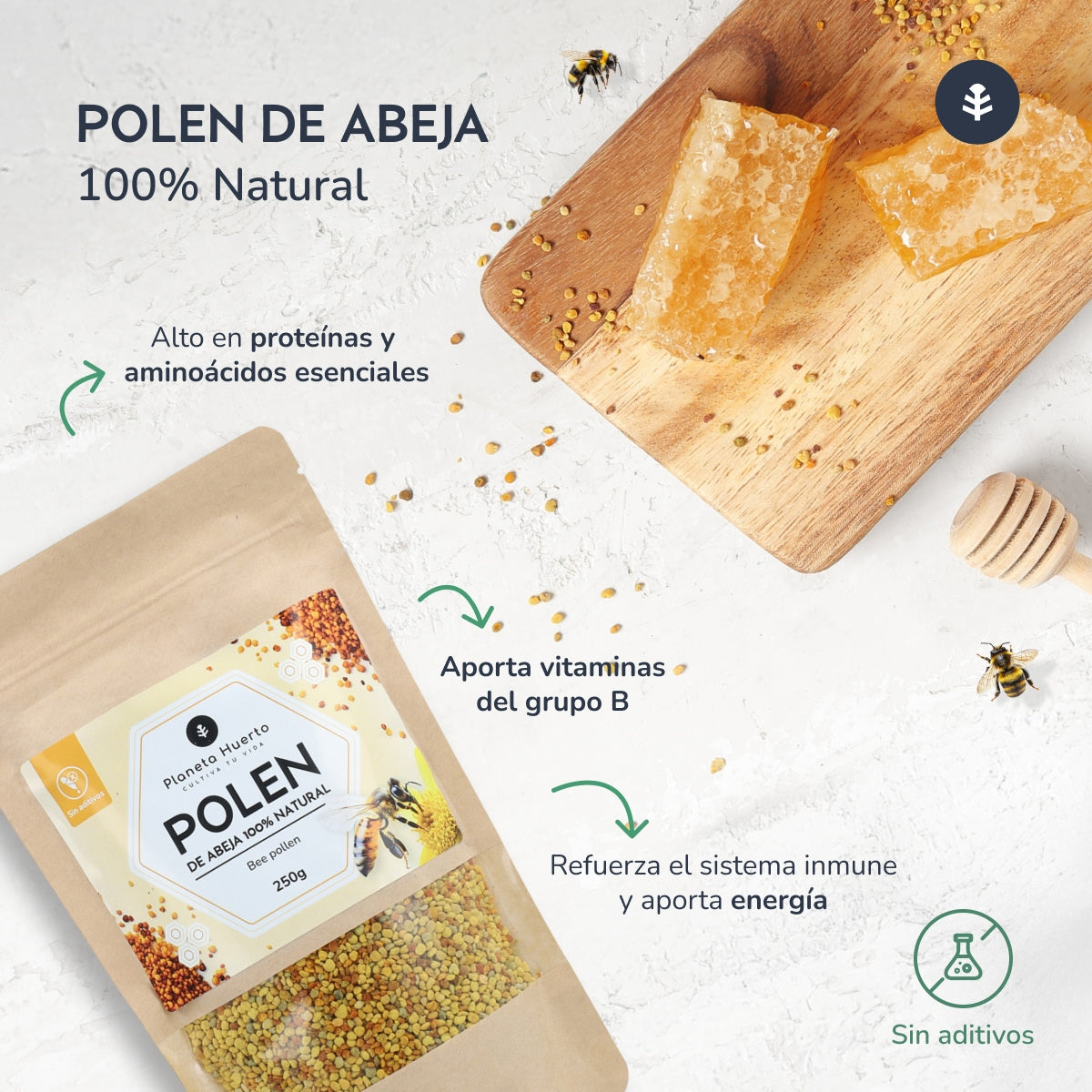 Bipollen Planeta Huerto 250 g