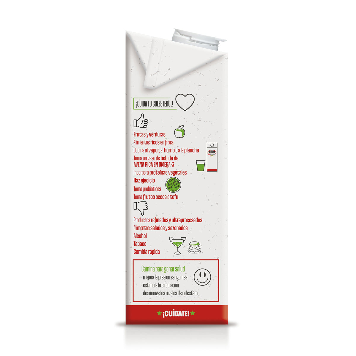 Bebida Ecológica de Avena rica en Omega 3, Soria Natural, 1L