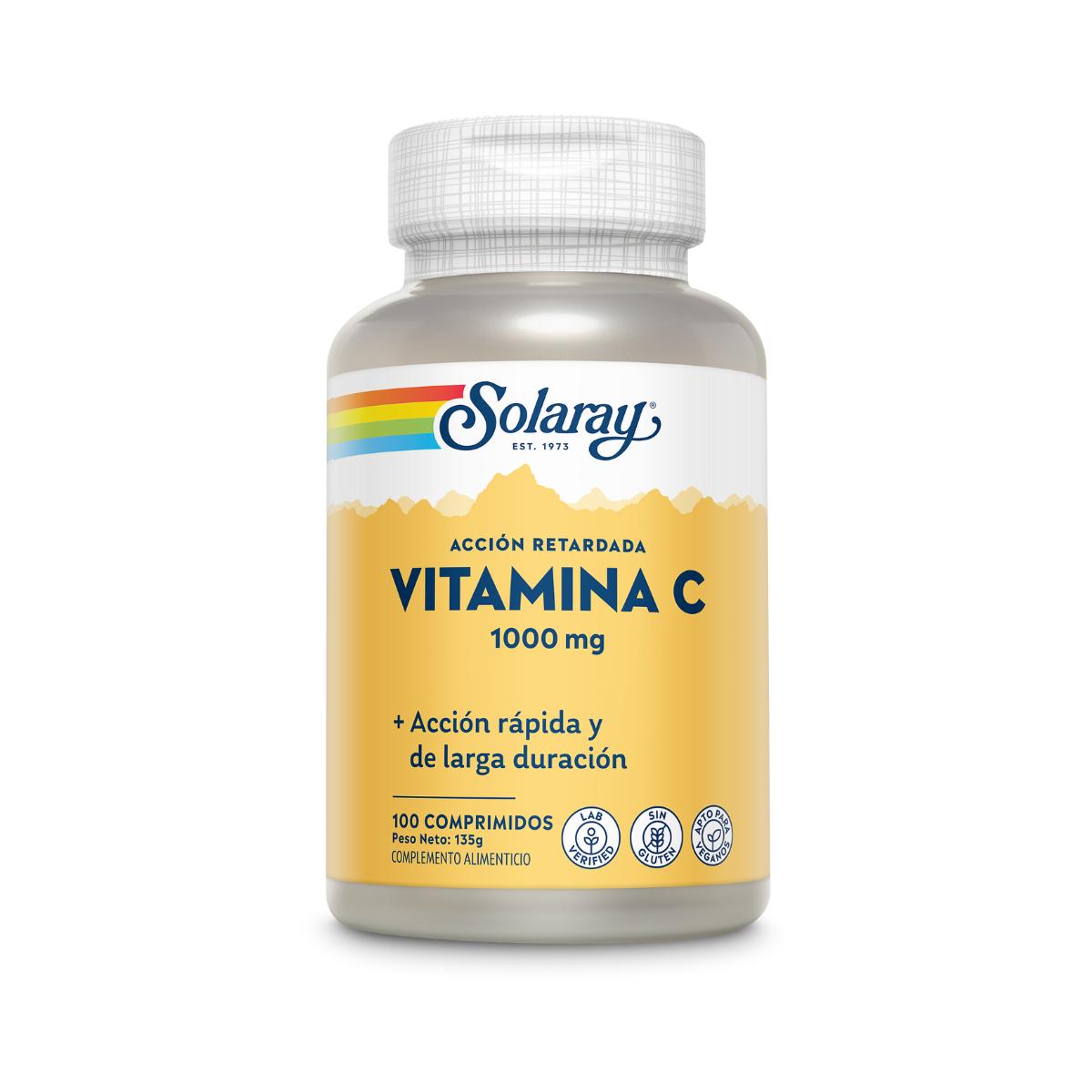 Vit. C 1000 Mg. A/R Solaray 100 tablets