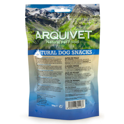 Naturligt hundgodis  Kycklingvingar  Arquivet 100 g