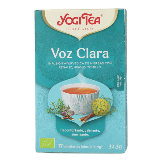 Yogi Tea BIO Clear Voice, 17 Teebeutel