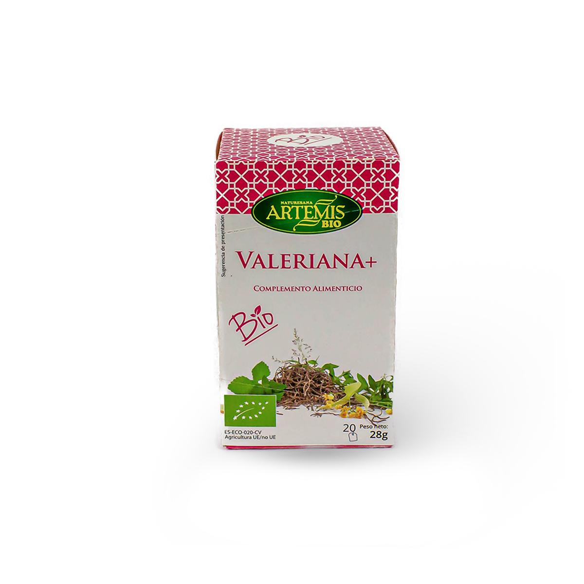 Valerian + for Artemis Bio Infusion 20 tea bags