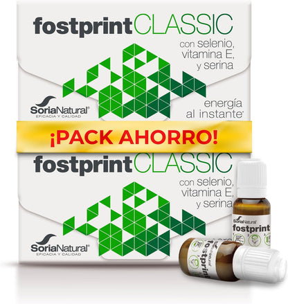 Pack X2 Fost Print Classic Soria Natural 20 flesjes van elk 15 ml
