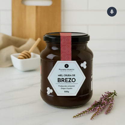 Miele di erica grezzo Planeta Huerto 1 Kg