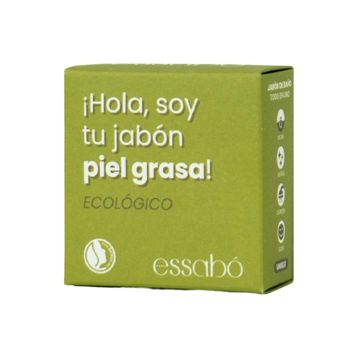Savon écologique spécial acné et peau grasse 120 g Essabó