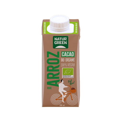 Zestaw 24 napojów ryżowych z kakao Bio NaturGreen 200 ml