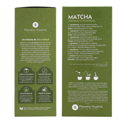 Matcha-te av högsta kvalitet Planeta Huerto 200 g