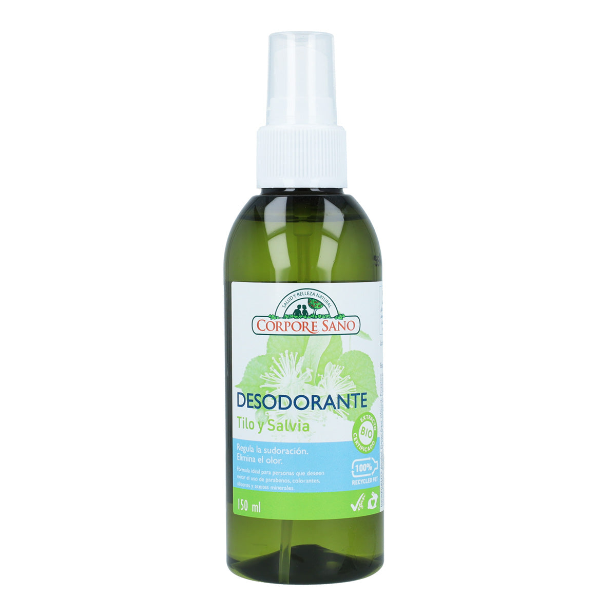 2-pack deodorant med lind och salvia Corpore Sano 150 ml