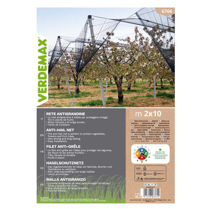 Verdemax anti-hail net 2 x 10 m