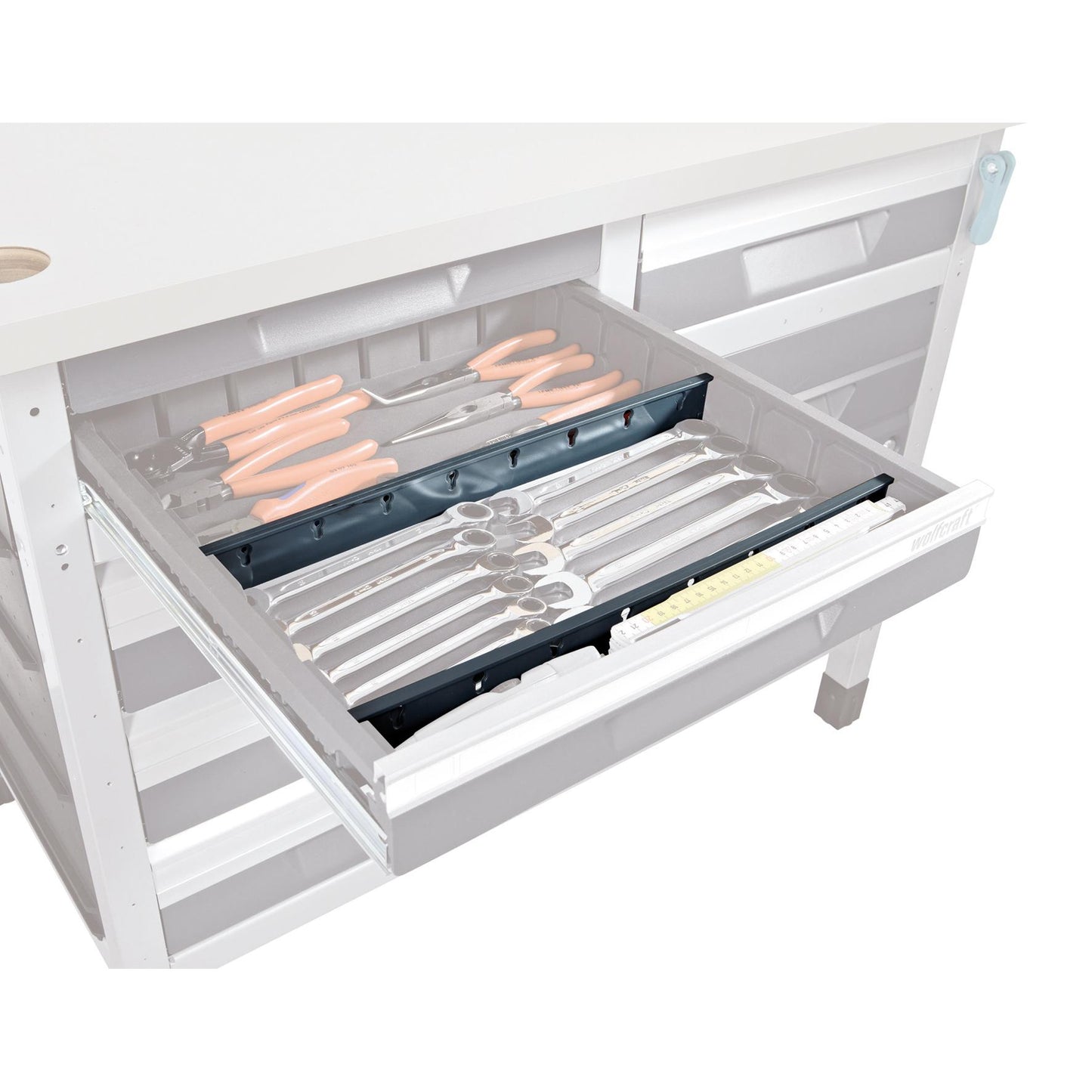 Wolfcraft 6071000 - 2 jeux de séparateurs pour petits tiroirs 6072000