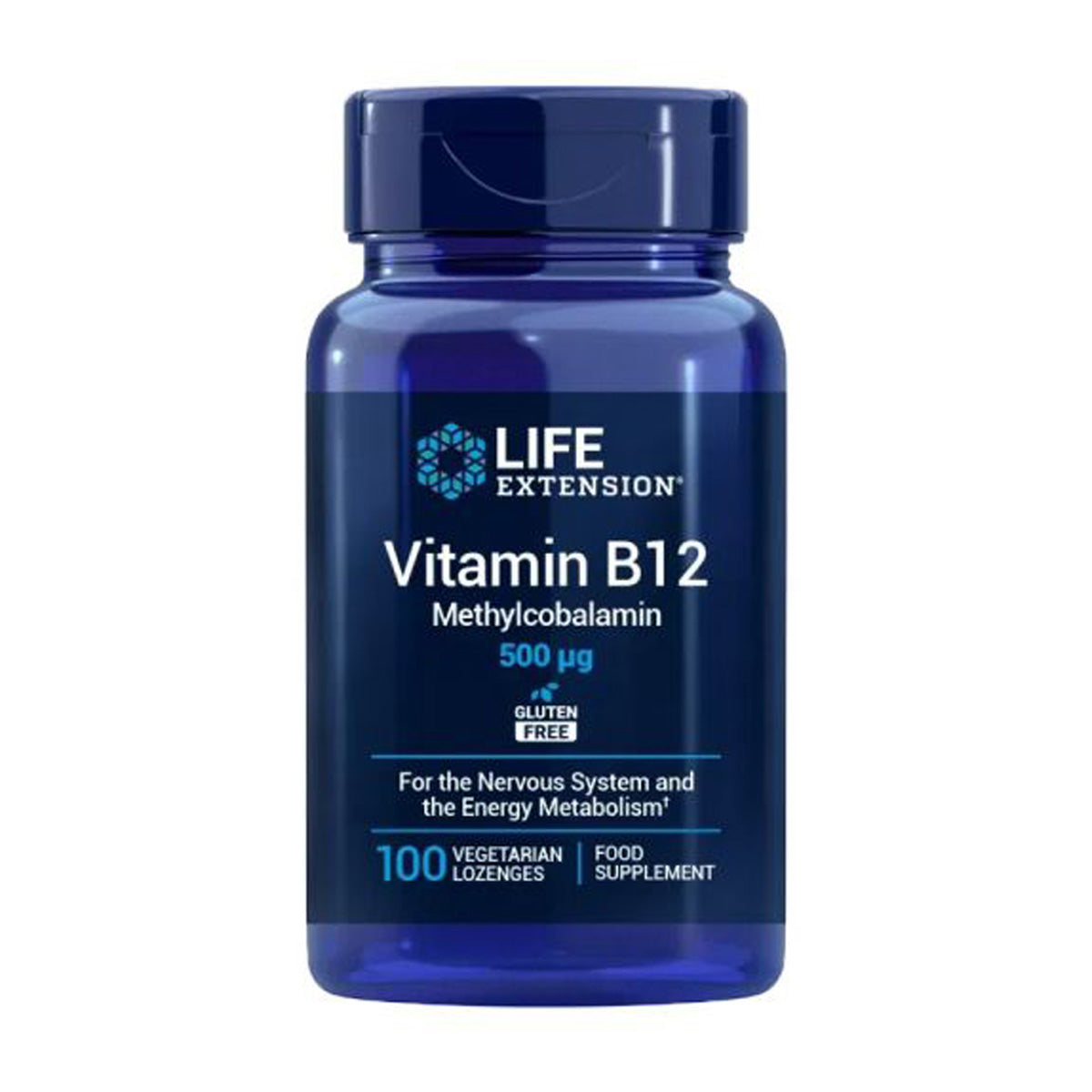 Vitamine B12 500 mcg, Life Extension 100 capsules