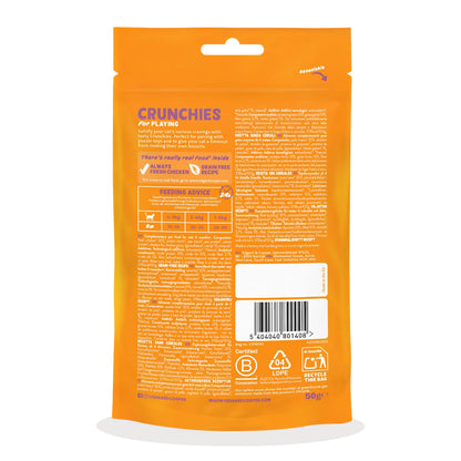 Krakersy z kurczakiem Naturalne przysmaki dla kotów Edgard Cooper 50 g