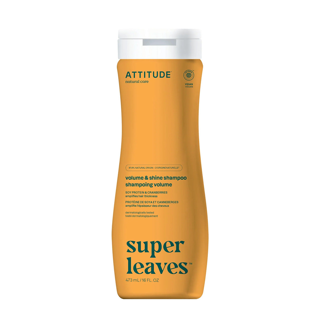 Super Leaves Volume and Shine Shampoo Attitude 473 ml