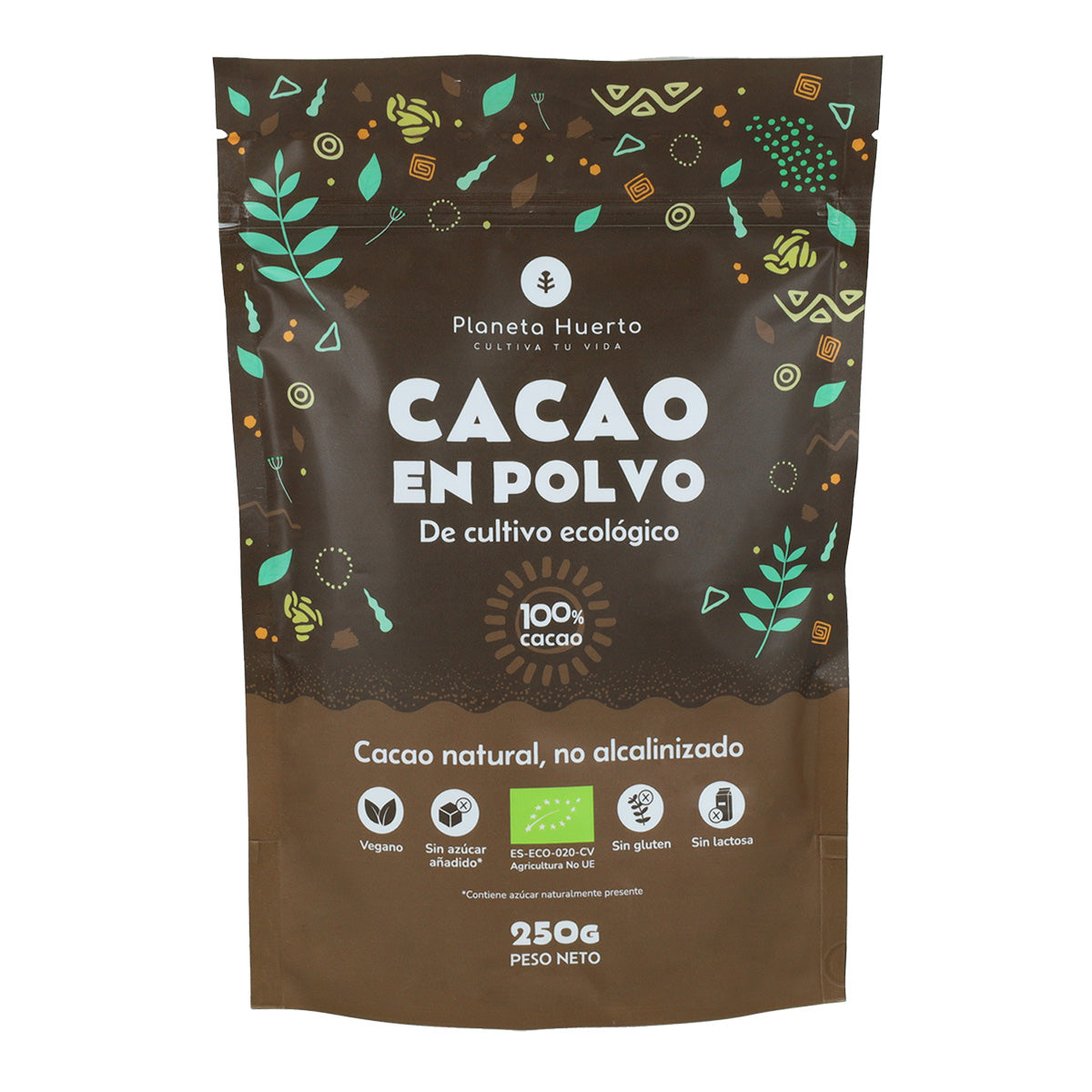 Pack 2x Cacao en polvo ECO Planeta Huerto 250 g
