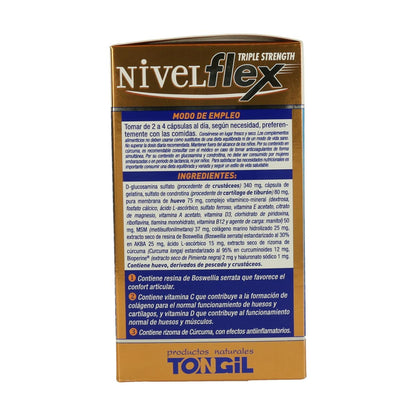3x Nivelflex Tongil 782 mg, 100 capsules