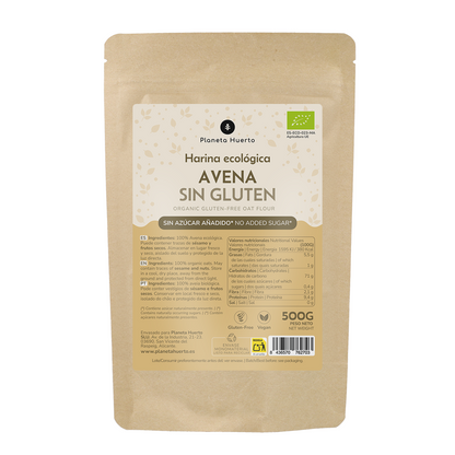 Gluten Free Oatmeal ECO Planeta Huerto
