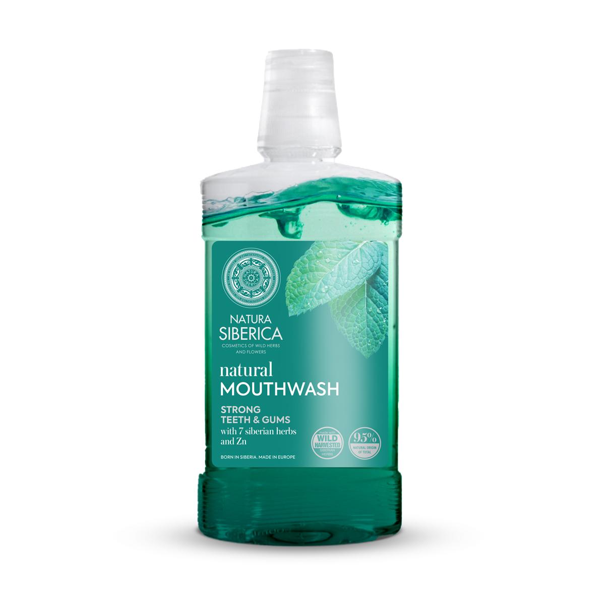Natural mouthwash with 7 Siberian herbs & ZN Natura Siberica, 520 ml