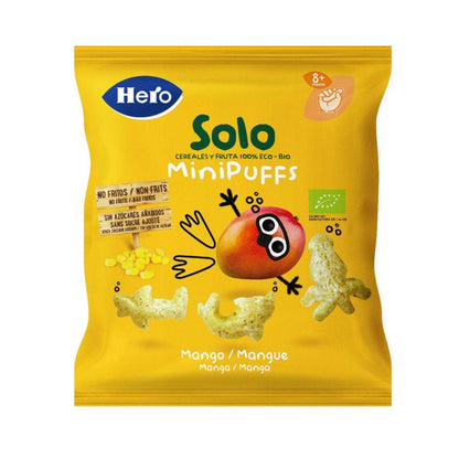7er-Pack Bio-Mango-Snacks 18 g – Hero Solo