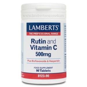Rutin and Vitamin C 90 tablets, Lamberts