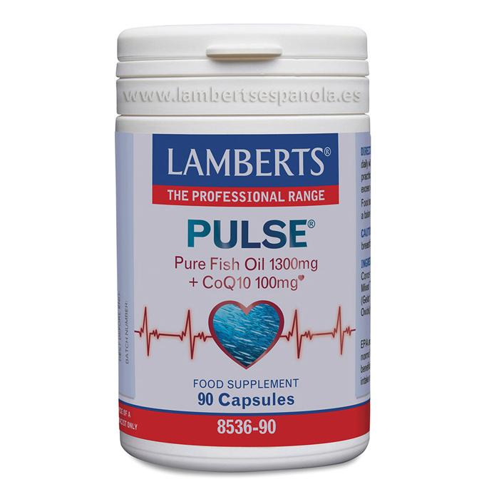 PULSE avec oméga 3 et coenzyme Q10  Lamberts