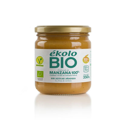 Fabriqué à partir de pommes 100 % biologiques, sans sucre, Ékolo, 350 g