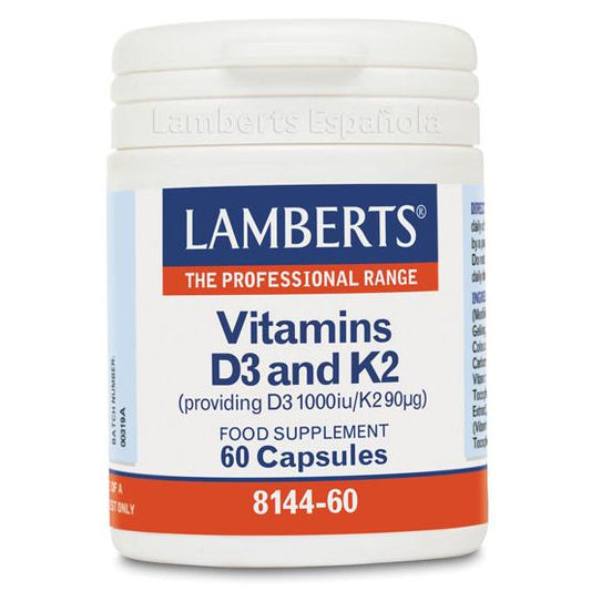 Vitamin D 3 1000 IE und Vitamin K2  90 µg, Lamberts