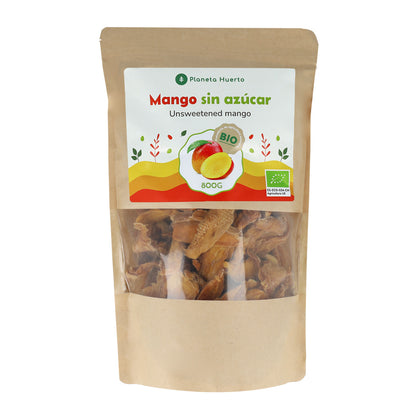 Unsweetened mango strips ECO Planeta Huerto 800 g