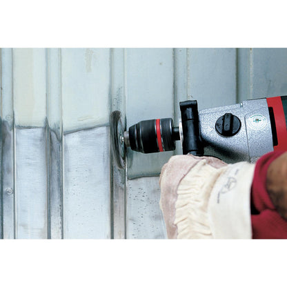 1 Wolfcraft schijfvormige metalen borstel voor boormachine Ø 75 x 7 mm