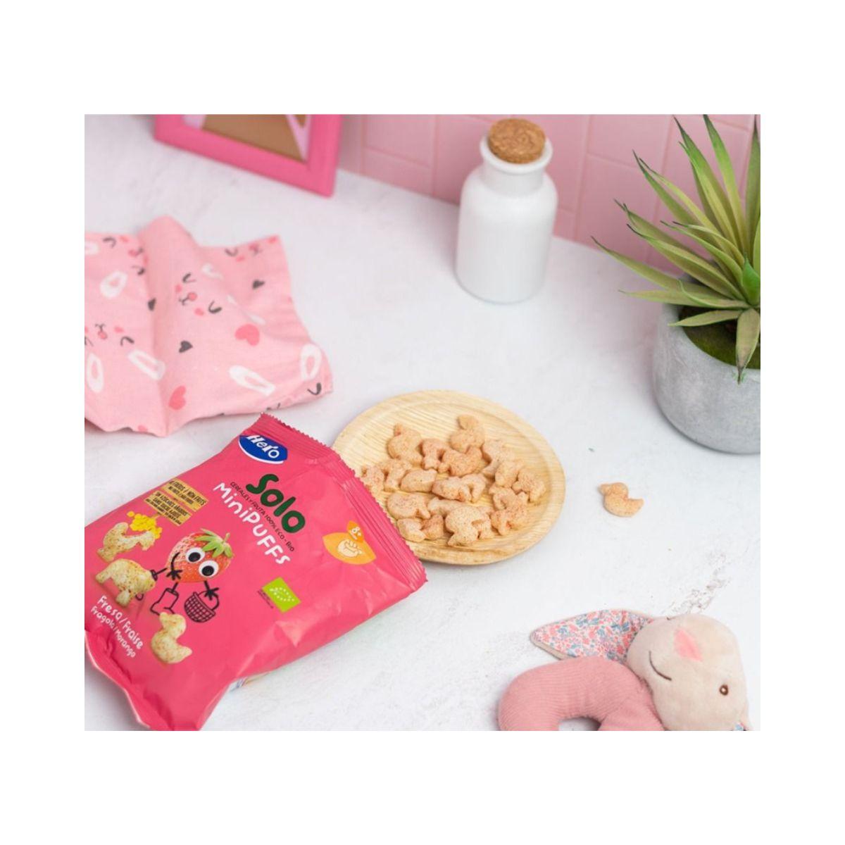 Eco Strawberry Snacks 18 g - Hero Solo