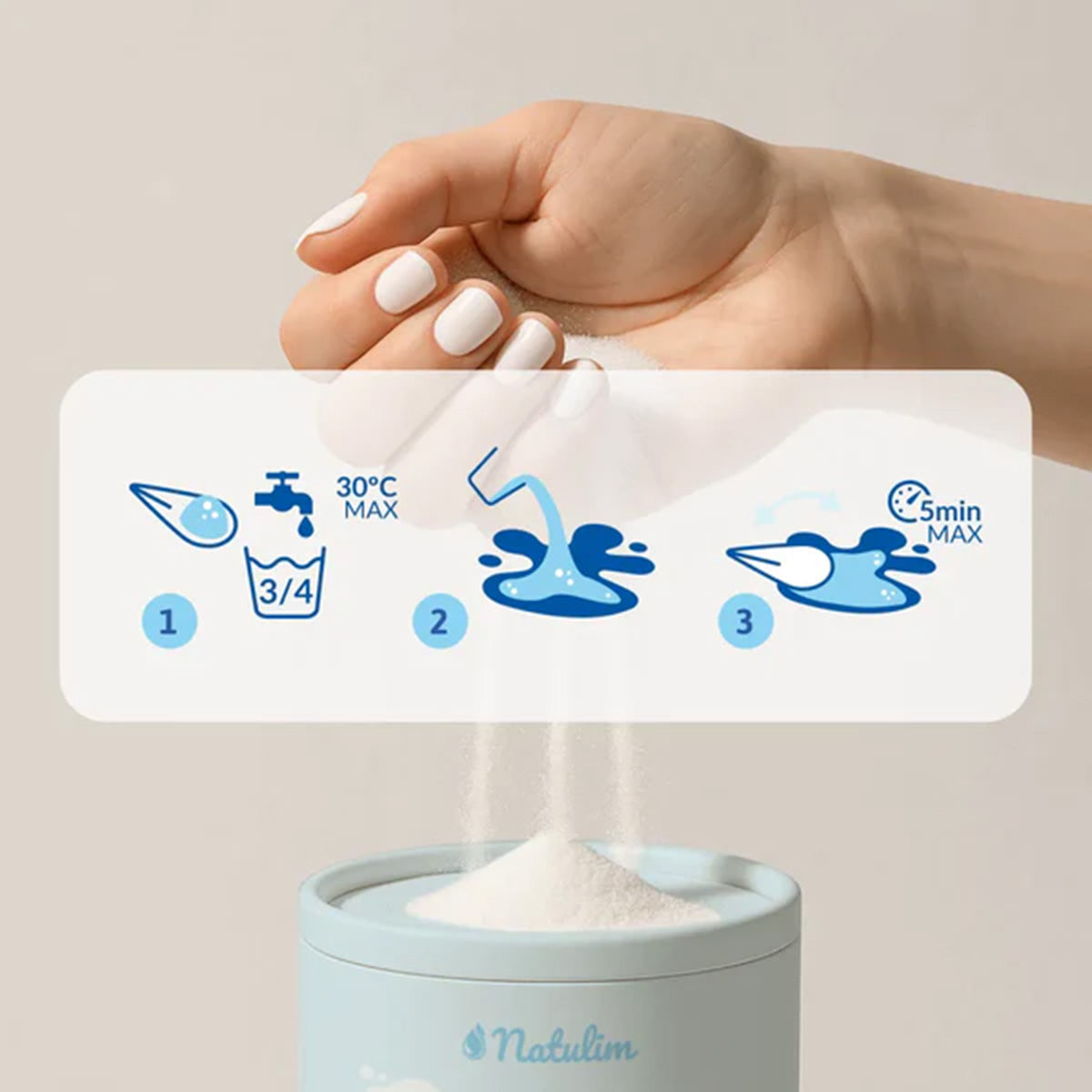 Oxi White bleekpoeder Natulim 500 g