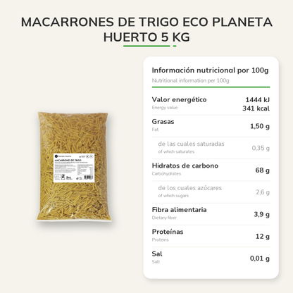 Información nutricional
