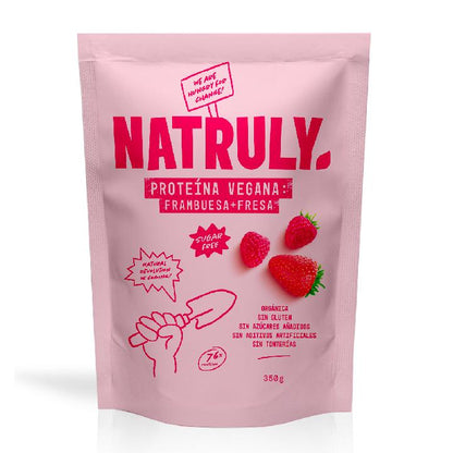 Natruly Vegan Protein Raspberry Strawberry, 350g
