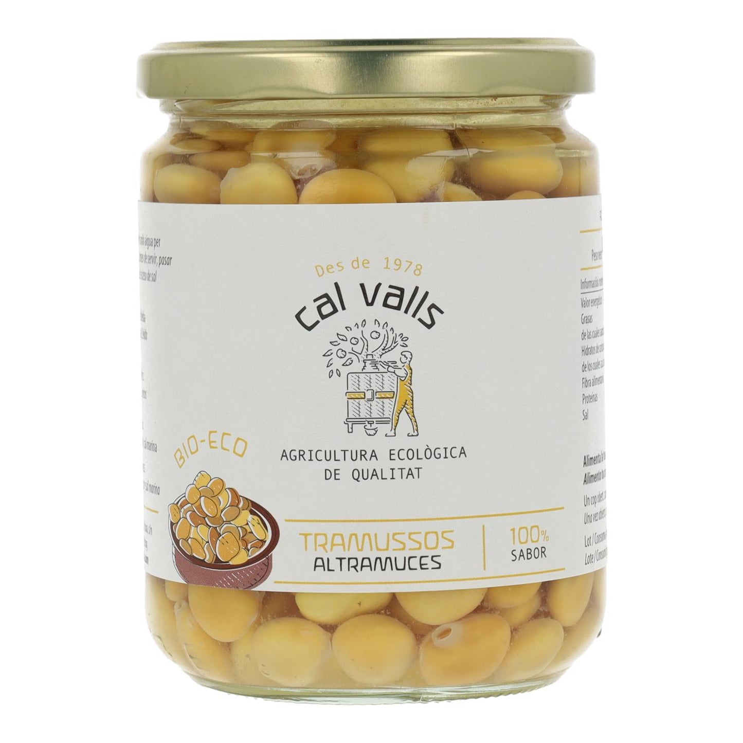 ECO Cal Valls natürliche Lupinen 270 g