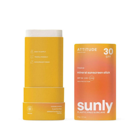 Attitude solkrämstick för tropiska klimat 30 SPF 60 g