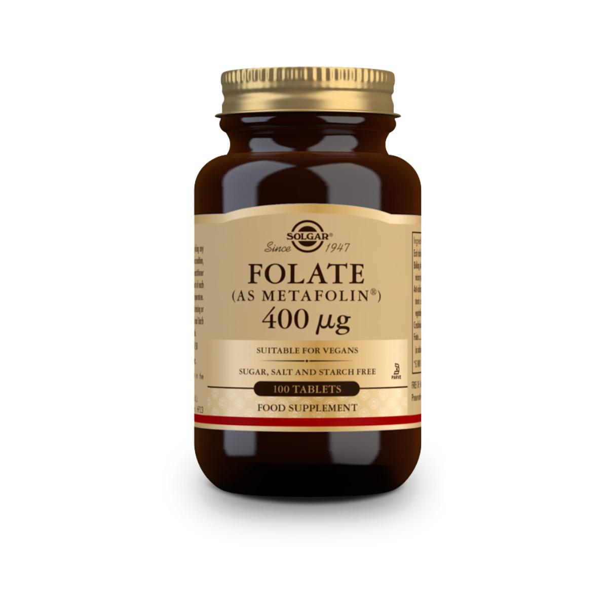 Foliumzuur (Metafolin), 100 tabletten (400 g)