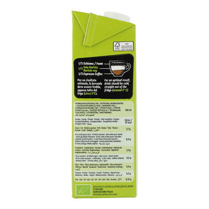 Bevanda di soia Barista senza glutine BIO Vitariz 1 L
