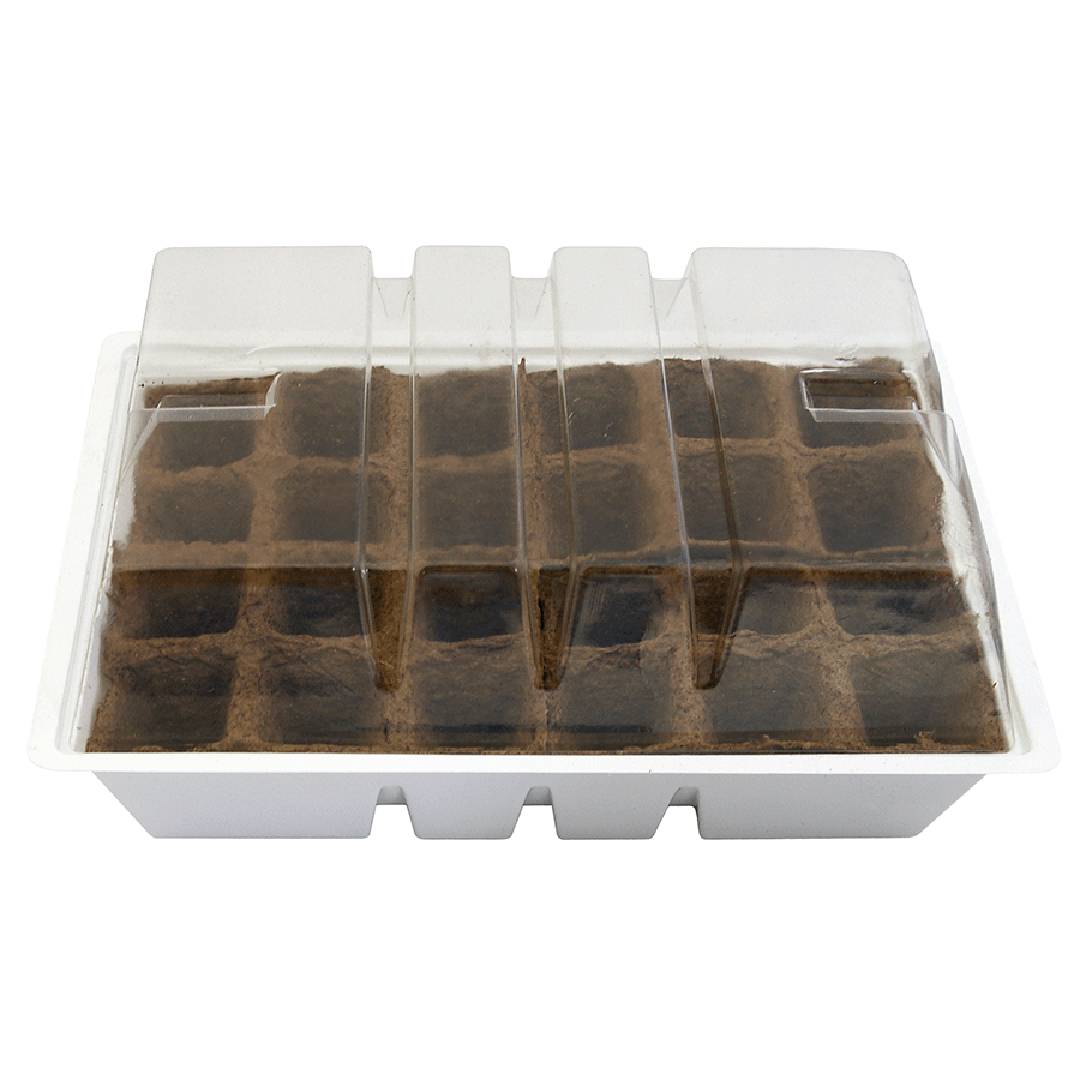 Semenzaio serra M con coperchio 4 vassoi Planeta Huerto