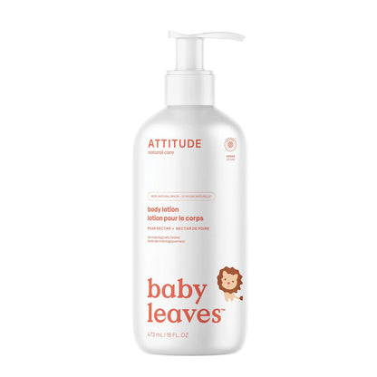 Körperlotion Birnennektar für Babys, Attitude, 473 ml