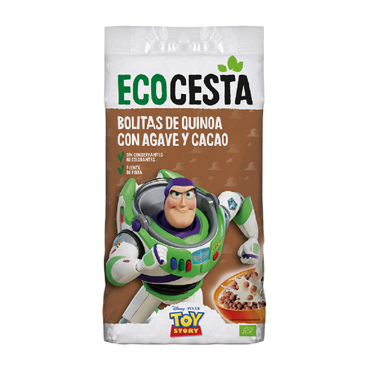 Quinoabolletjes met agave en cacao Bio Disney-editie Ecocesta 300 g