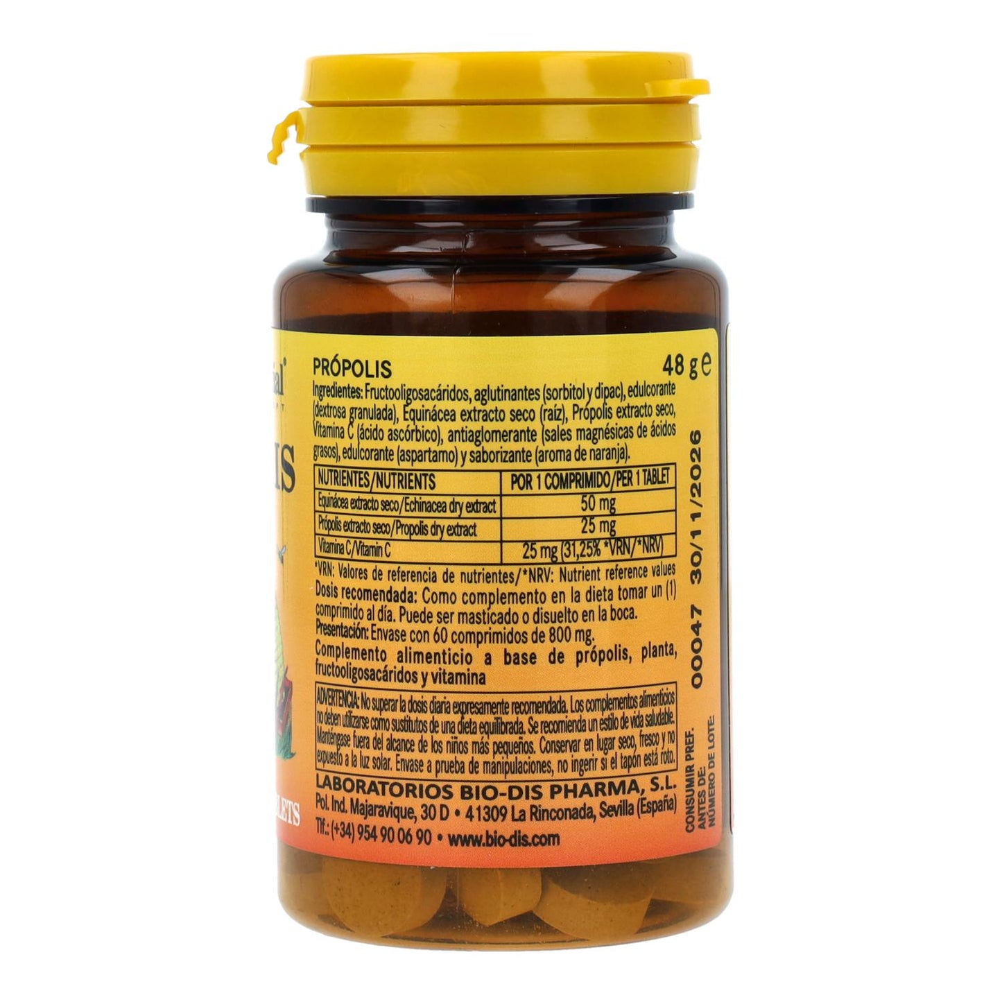 Propolis 800 mg Nature Essential 60 tabletek
