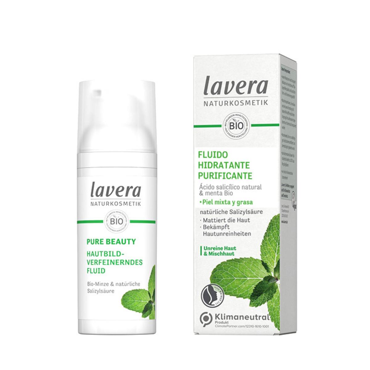 Vloeibare gezichtsreiniger Pure Beauty Lavera 100 ml