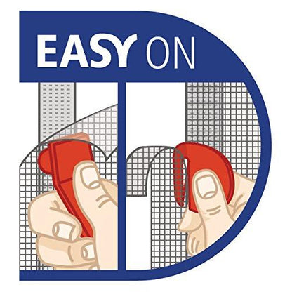 Cortina mosquitera Standard negra 2,2m x 0,95m Tesa